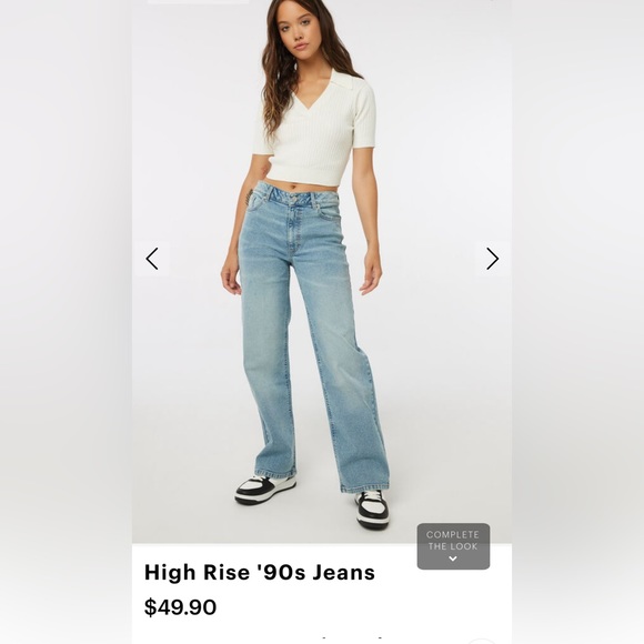 High Rise '90s Jeans **Size 1**NWT - Picture 4 of 4